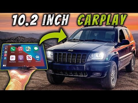 Installing Binize Radio on Chris' Jeep WJ ( BLUETOOTH CARPLAY)