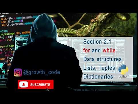 Estructuras repetitivas for, while , diccionarios , listas tuplas CURSO COMPLETO DE PYTHON