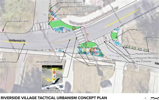 Improvements coming to Inglewood intersection through tactical urbanism