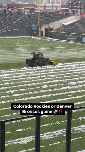 141K views · 204 reactions | April baseball in Colorado ❄️ (: kgh23/X) | DraftKings | Facebook