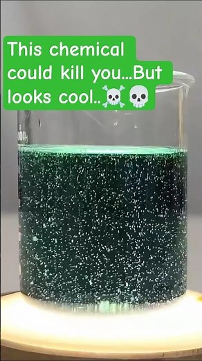 Unbelievable Colour Changing Experiment with Potassium Dichromate!💀⚗️ #experiment