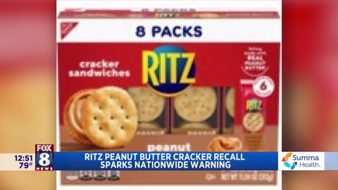 Ritz cracker recall