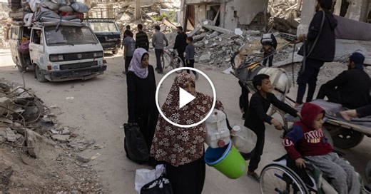 People Flee Eastern Gaza City After New Israeli Evacuation Orders
