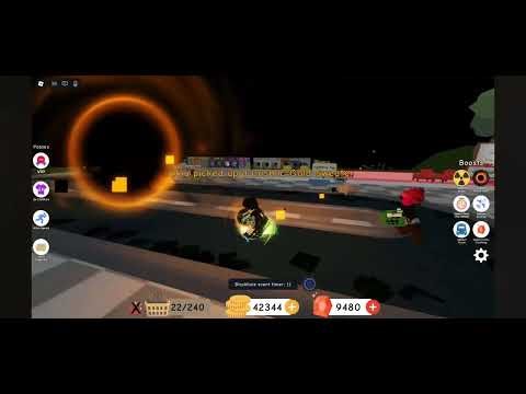 Black Hole And Airdrop In Roblox Laundry Simulator (Part 2)