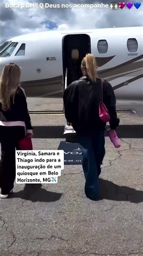 Virgínia, Samara e Thiago indo para Belo Horizonte, MG #shorts #virginia