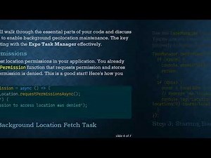 React Native Expo: Fetch Geolocation in Background Using Task Manager