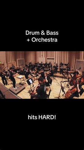 Drum & Bass Orchestra. We’ve got a beauty coming for you this week! 🔥 #drumandbass #orchestra #orchestrarave