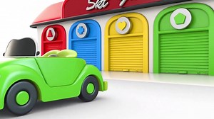 Learn Colors with Street Vehicles Toys - Colors and Shapes Collection for Children