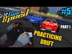 Live For Speed Multiplayer W/Homemade BMW Setup #5-PART I-"PRACTICING DRIFT W/FUNO"