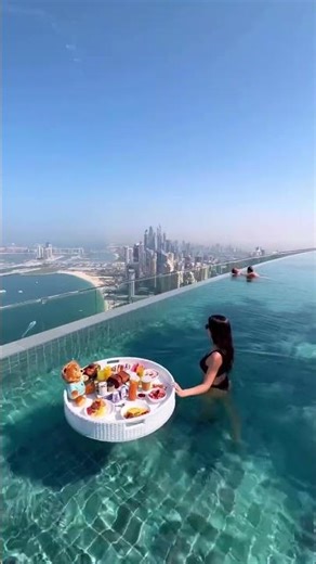 Imagine Having Breakfast in Dubai 🇦🇪 | Luxury Morning Views You’ll Love ☀️