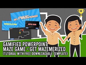 Gamified PowerPoint- Get MAZEmerized! (Tutorial with Free Downloadable Maze Game Template)