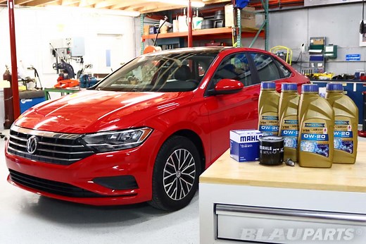 2019 - 2024 VW Jetta Engine Oil Change 1.4T or 1.5T | Blauparts DIY
