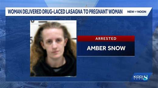 Iowa woman accused of lacing lasagna in attempt to induce pregnant woman's miscarriage
