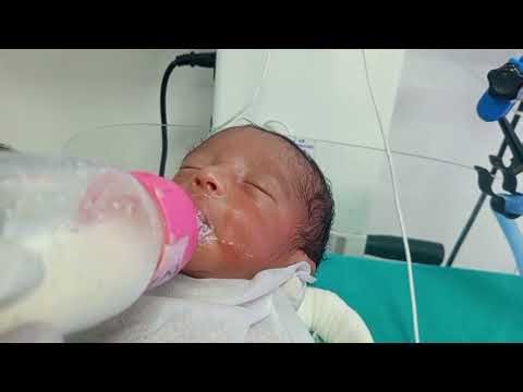 Newborn's Hungry Cry to Happy Fullness: Our Emotional First Bottle Feeding Journey (Full Tutorial)