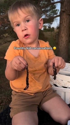 Rachel Vick + DOUBLE R RANCH HORSES on Instagram: "The worms are paid actors 🙃 I found this video from the last warm fishing day we had- and I thought y’all would get a kick out of it too. #Countrykids #countrykid #outdoorkids #cowboycooper #homeschoollife"