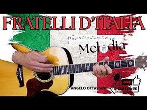 Fratelli d'Italia - Inno Italiano - Chitarra