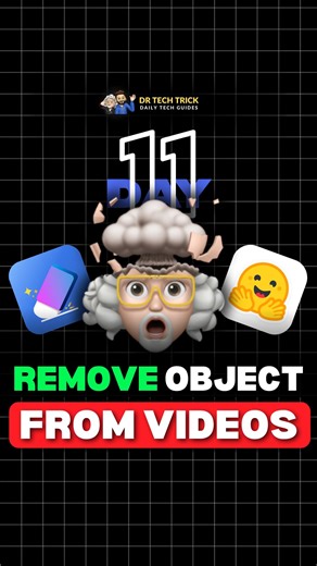 Dr. TechTrick | TECH & AI EXPERT on Instagram: "🤯 Comment “VIDEO” to Remove ANY object from your videos in ONE click! Ever recorded a perfect video, but someone walked into the background? Or an annoying object ruined the shot? 😫 This FREE AI website lets you erase anything from your videos just by clicking on it. It’s simple: 1️⃣ Upload your video 2️⃣ Click the object to select it 3️⃣ Let the AI track and... BOOM! 💥 It’s gone. The best part? It’s 100% FREE and works on your PC too. Want the