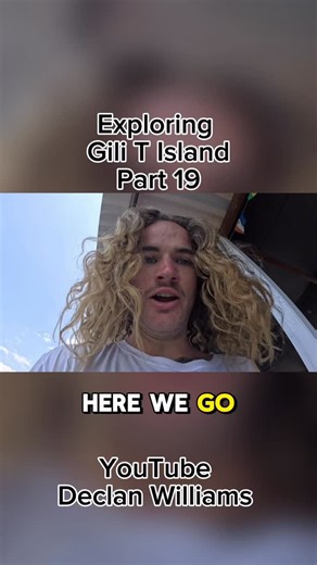Declan Williams on Instagram: "YouTube - Declan Williams #gilitrawangan #travel #explore"