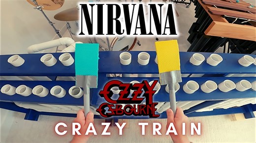 Hit rock songs on unusual instruments.