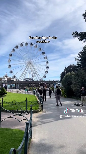 Scouting Beachfront Models in Bournemouth