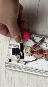 602K views · 8.9K reactions | ☃️ Hope you’re inspired to create this precious Button Snowman Ornament Craft! Perfect for friends/family craft parties too! | Hammons Nest | Facebook