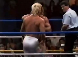 112K views · 1.5K reactions | On December 23, 1989 WCW Saturday Night aired on TBS from the Greensboro Coliseum in Greensboro, North Carolina. Take a look back as “The Total Package” Lex Luger puts his WCW United States Heavyweight Championship on the line against Sting. | Davenport Sports Network | Facebook