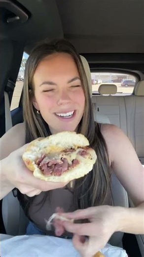 Kinda feel like i could add chipotle to the classic one #jerseymikes #mukbang #pastrami #sandwich