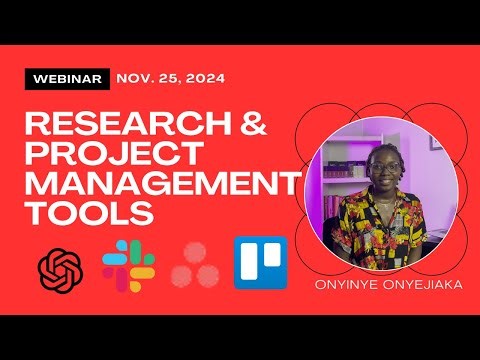 How to do Research Research and work on Project Management tools