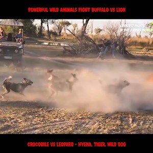 937K views · 10K reactions | Powerful Wild Animals Fight Buffalo vs Lion, Crocodile vs Leopard Hyena, Tiger, Wild Dog #Wildlife #Wildlife_Animals_Rescued | Wild Animal Documentary Channel | Facebook