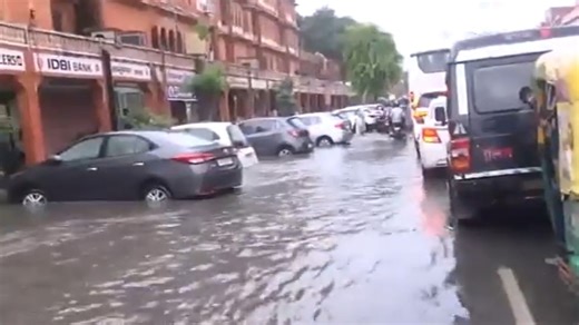 Schools shut in Jaipur today as heavy rain triggers severe waterlogging