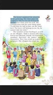 8. The Decision of the Panchayat - Reading | Grade 5 - English - Santoor #englishliterature #kids