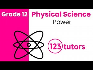 Grade 12 Physical Science | 13. Power by 123tutors
