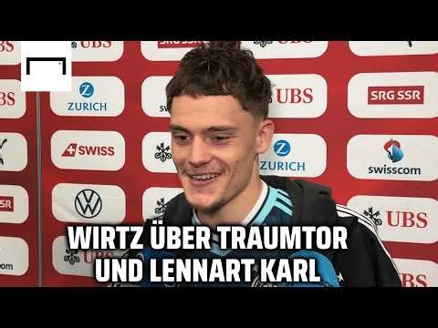 Das sagt Florian Wirtz nach seiner Gala-Vorstellung | Schweiz 3:4 Deutschland
