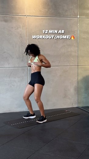 Home and Gym Workouts 💪 on Instagram: "🔥12 MIN AB WORKOUT (HOME)🔥 Today I am bringing you a great 12 Min Ab circuit that can be used as a stand-alone workout, a burn-out circuit at the end of your workout, or a warm-up — No weights required! 💪🏾 METHOD:👇🏾 Circuit One: 30-sec Knee-Ins to Leg Lift 30- sec Plank Dips 30 -sec High Knees 30-sec rest X3 Circuit Two: 30-sec Reverse Plank Knee-In 30-sec Side Plank Leg Lift 30-sec Alternating Toe Taps 30-sec rest X3 Cr @jenna.deleon"