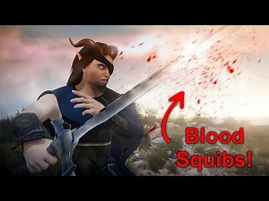 How to easily animate blood squibs in Blender | Lazy blood splatter tutorial