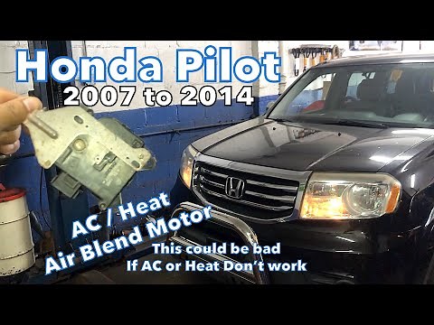 Honda Pilot 2007 to 2014 blend door actuator AC and Heat Control motor #noheat #noac