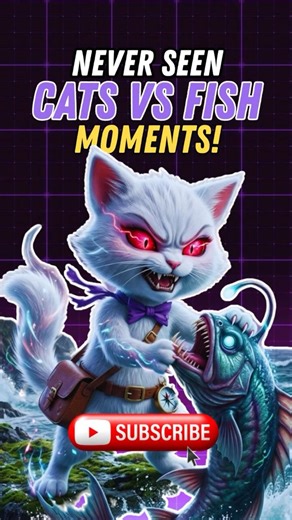 Top Funniest Cat vs Fish Fails 😂🐟 #shorts