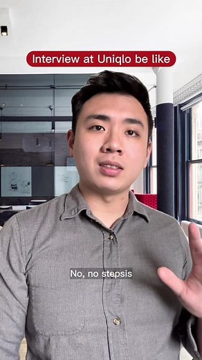 Easiest interview ever 🫡 | uniqlo interview
