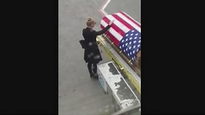 Woman who captured video of grieving widow speaks out