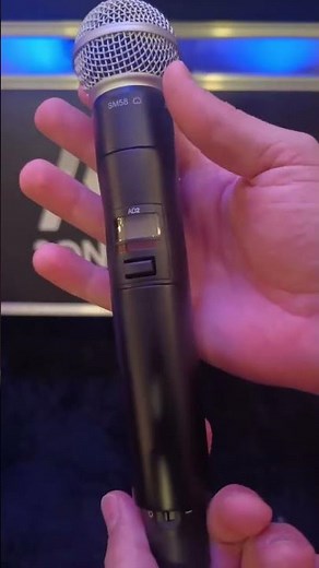 Axient Digital Handheld Microphone AD2 SM58 G55 | with TalkBack