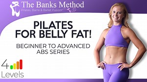 Pilates for Belly Fat! Beginner to Advanced Lower Abs Series | The Banks Method - Yoga Plus