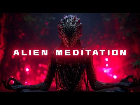 Alien Temple Meditation | 2 Hours Immersive Sci Fi Drone Soundscape