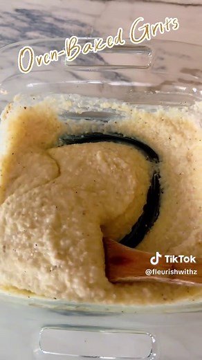 Easy Cheesy Buttery Oven-Baked Grits Recipe