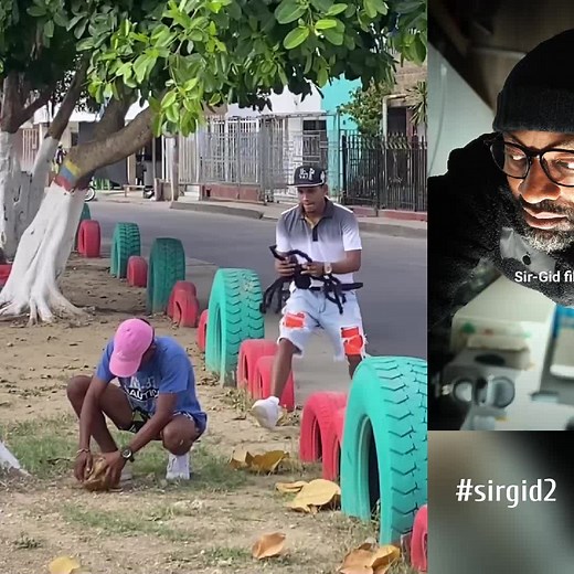 Black spider prank in the hood