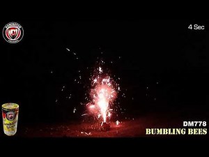 Bumbling Bees by Dominator Fireworks (Fountain, DM778)