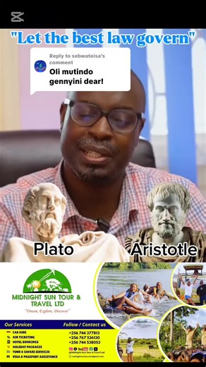 Let the Best Law Govern - Aristotle's Insight