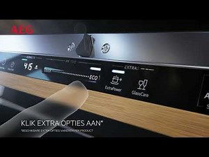 AEG vaatwasser met QuickSelect : Moeiteloze cyclusinstelling