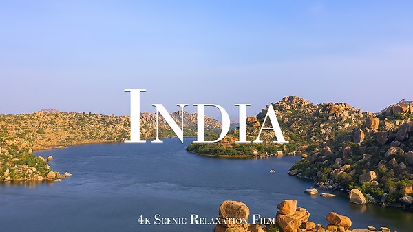 A Quiet Look at India – Drone Views in 4K