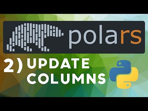 2) Polars Tutorial - Update columns with select, with_columns and window functions (over)