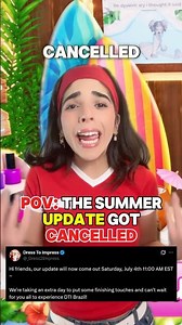 SUMMER UPDATE CANCELLED In Dress To Impress 😭 #roblox #shorts #dti #dresstoimpress
